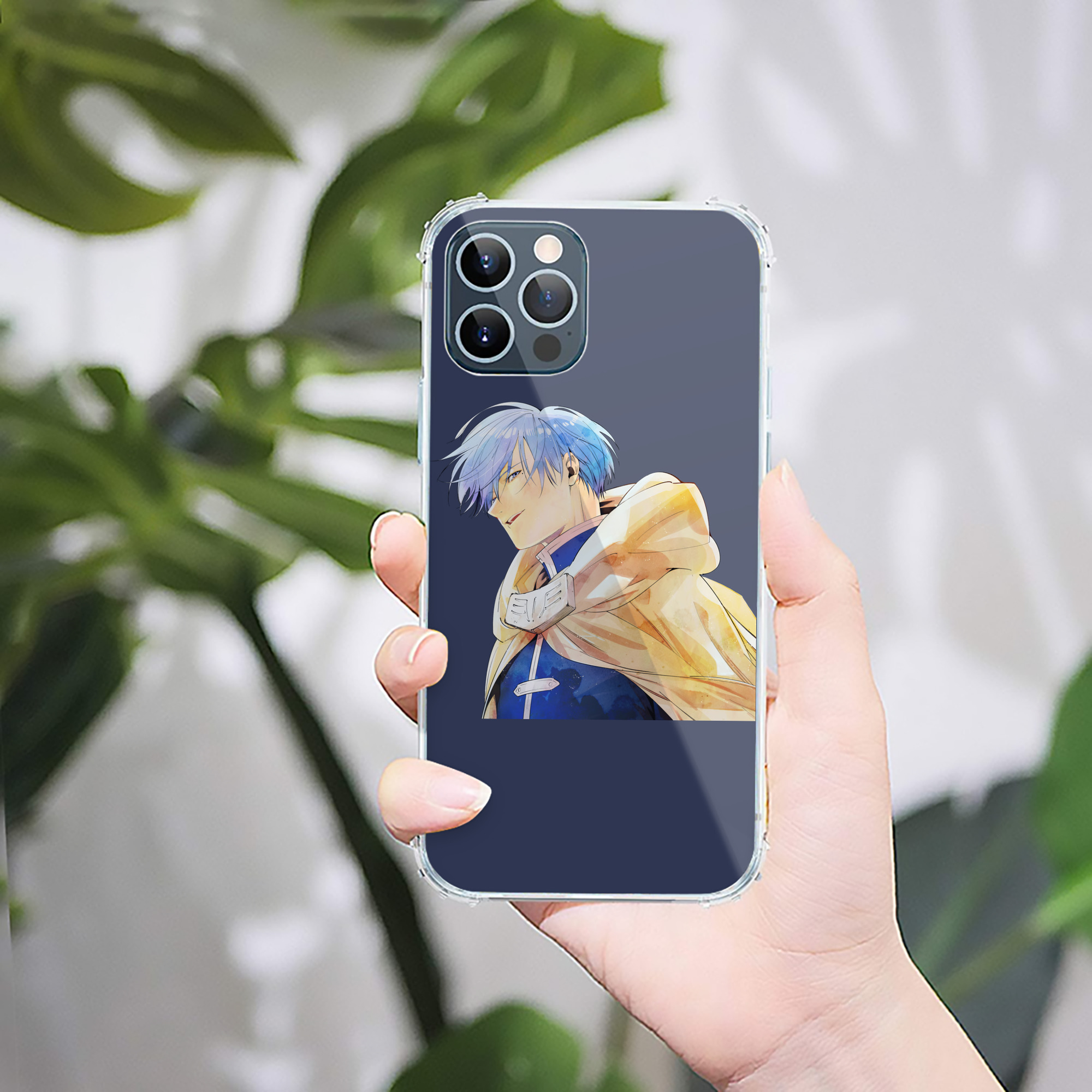 （画像用） 葬送のフリーレン Frieren 【iPhone 12シリーズ対応】透明スマホケース（クリアソフトケース）